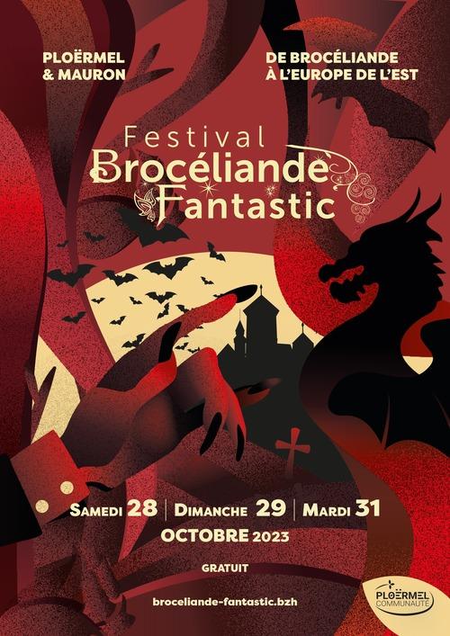 Affiche festival broceliande fantastic 2023 43b0b