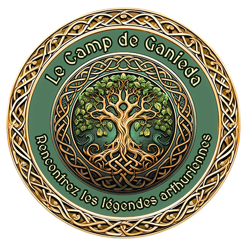 Logos le camp de ganieda compagnie nemeton fabula foret broceliande spectacles legendes